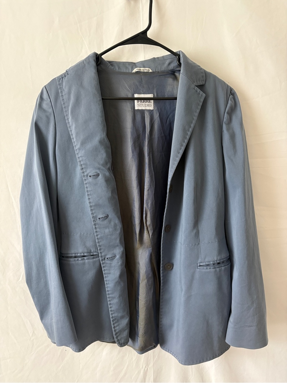Vintage Gianfranco Ferré Studio Blue Blazer